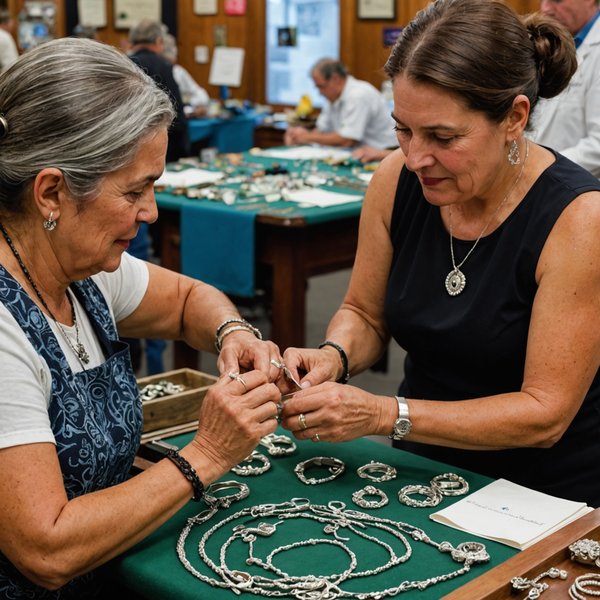 Quelle croisière propose des ateliers de fabrication de bijoux en argent au Mexique?